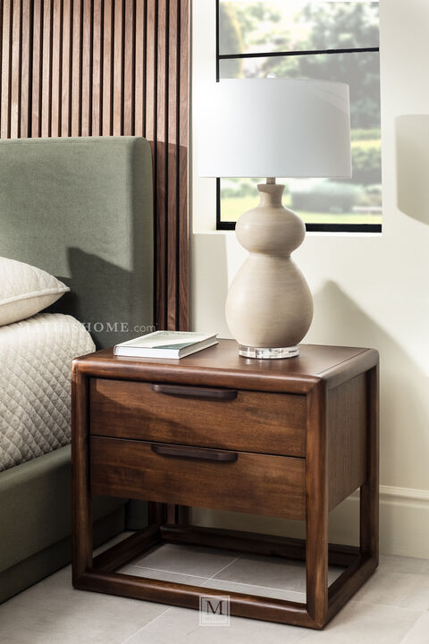 Sol 2-Drawer Nightstand