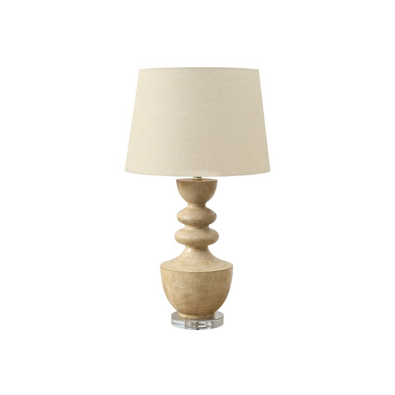 Lighting, 28"H, Table Lamp, Beige Resin, Beige Shade, Transitional