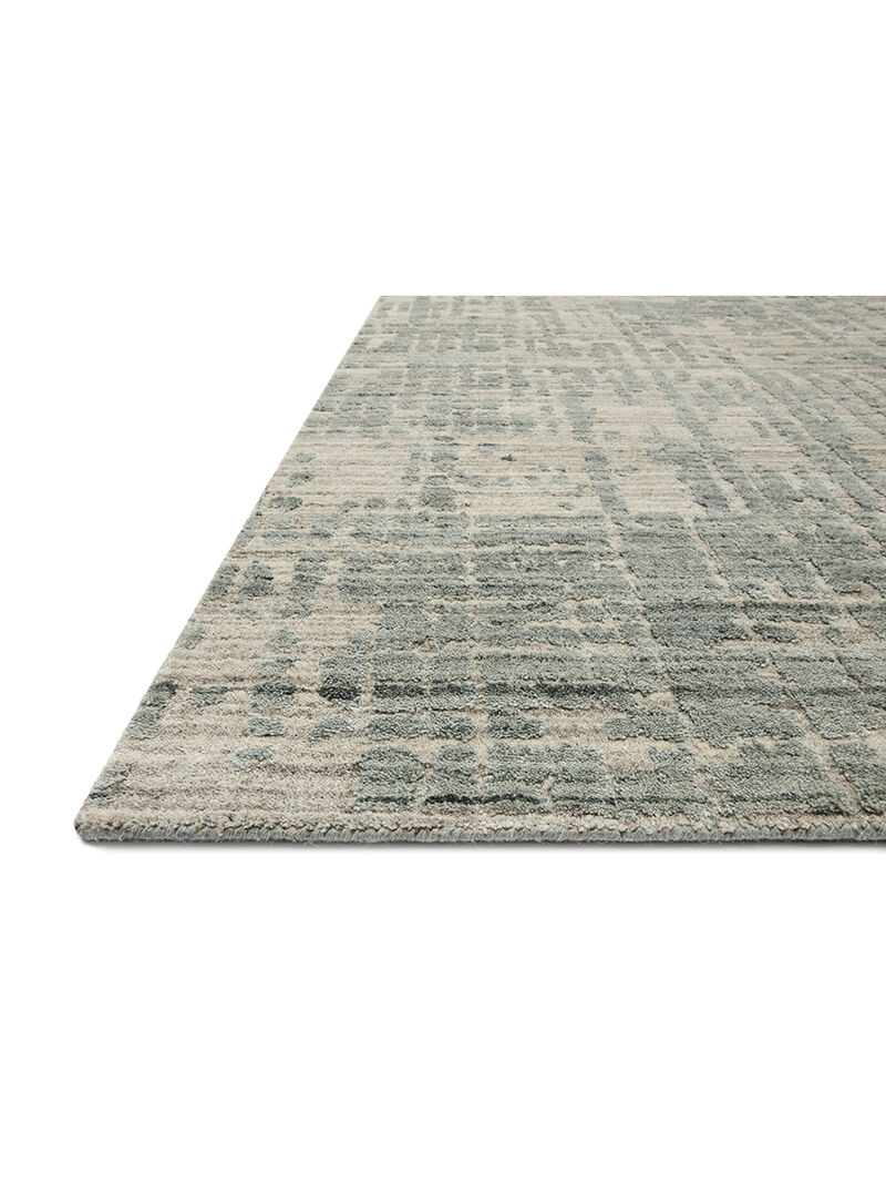 Arlo ARL02 Stone/Turquoise 8'6" x 11'6" Rug