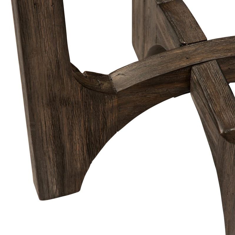 Liberty Furniture Cascade Chair Side Table in Wirebrush Rustic Brown image number 5