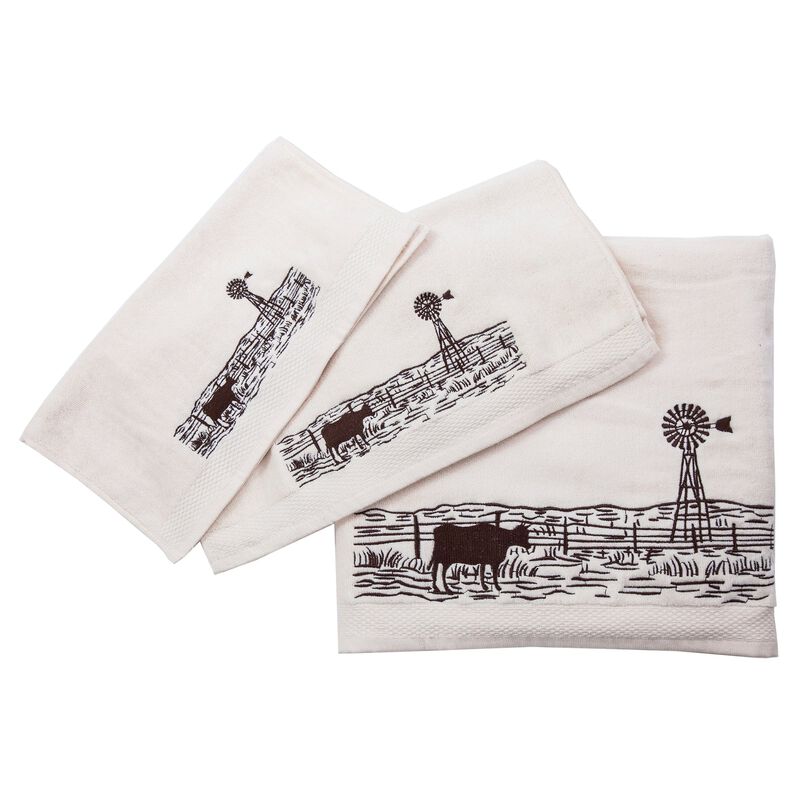 Jasper Cream Towel Set image number 0