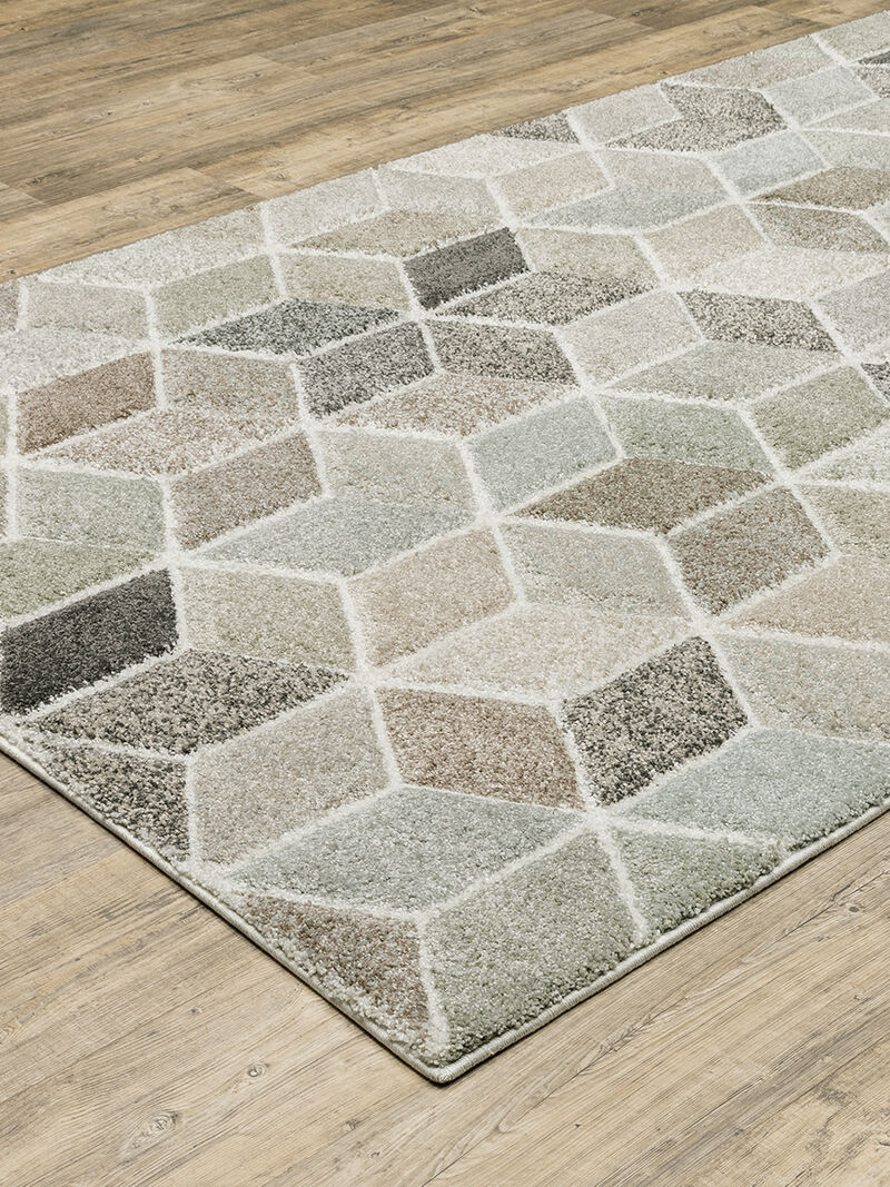 Cambria 3'3" x 5' Ivory Rug image number 2