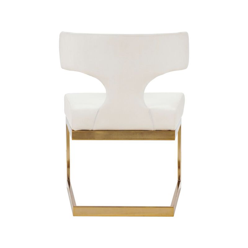 Meridian Furniture Alexandra Green Velvet Dining Chair