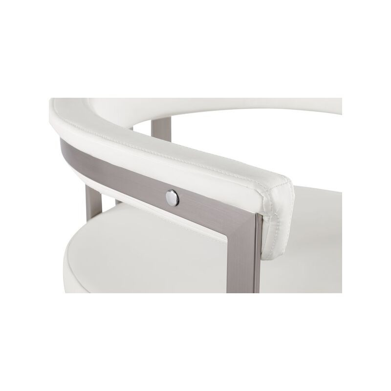 Meridian Furniture Marcello Velvet Counter Stool, Set of 2