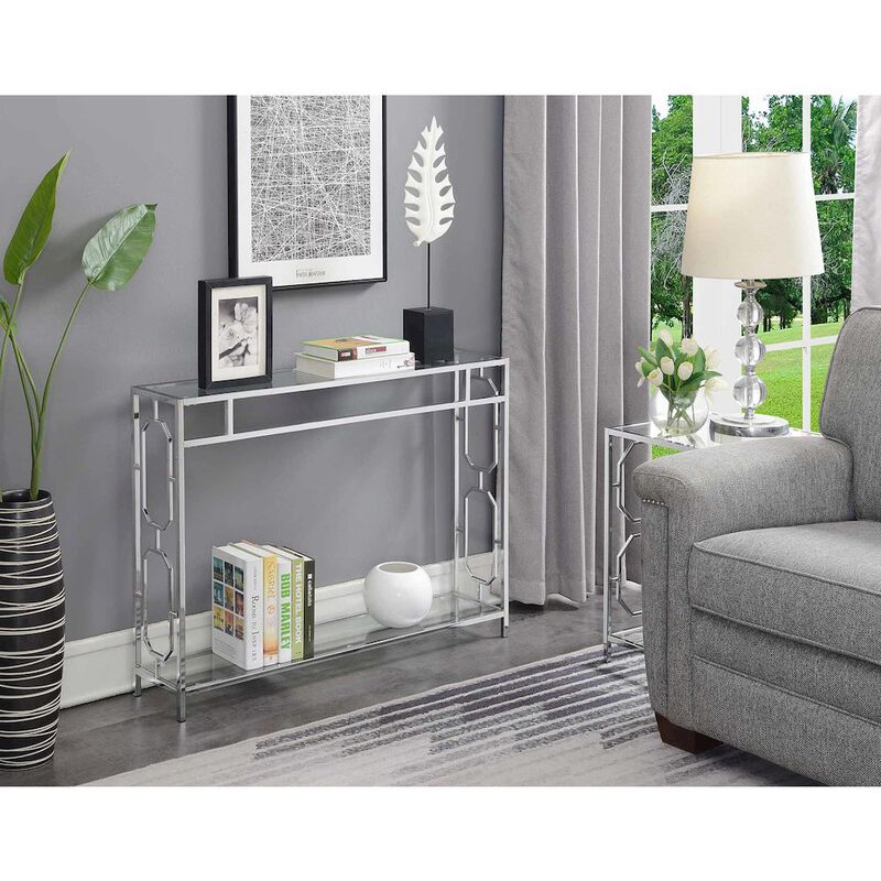 Convience Concept, Inc. Omega Chrome Console Table