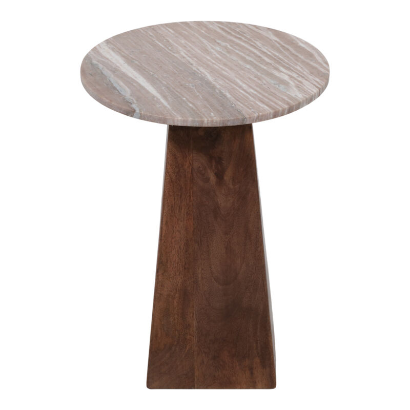 Triangular Base Accent Table image number 2