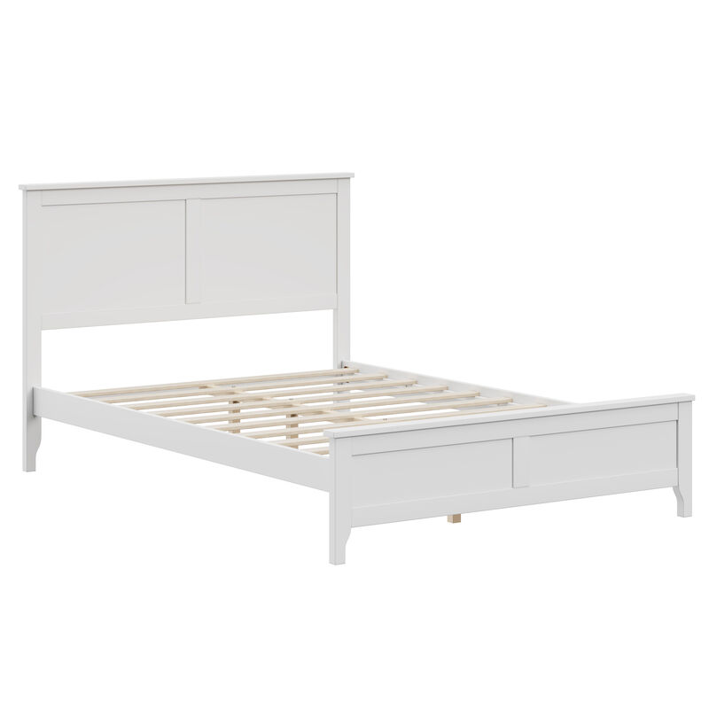 TATEUS Modern Solid Wood Bed Frame image number 3