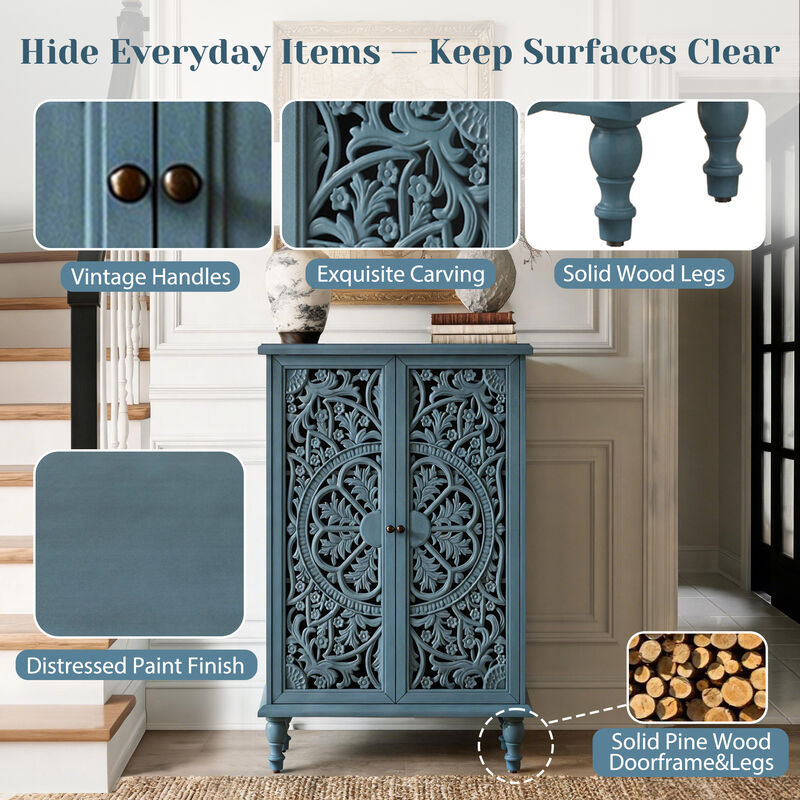 Zuggo 47" Tall Accent Cabinet image number 4
