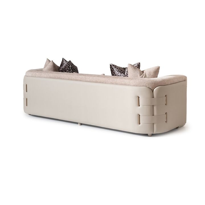 Michael Amini Canberra Sofa - Mink