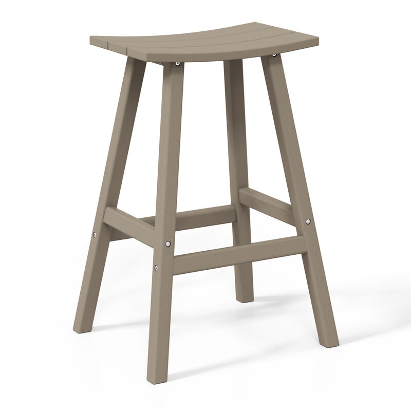 WestinTrends Westintrends 29" height Outdoor / Patio Saddle bar stool image number 2