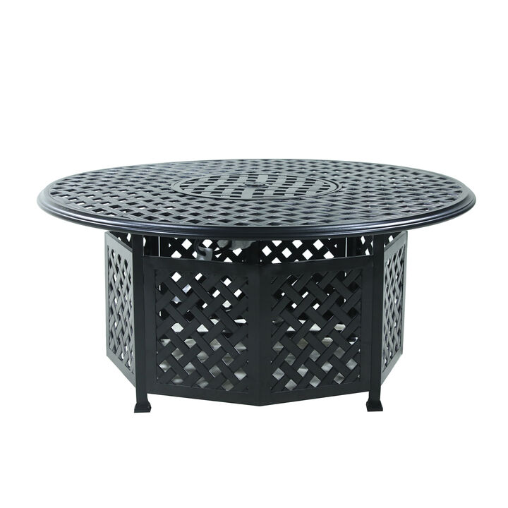 Propane Gas Firepit Table