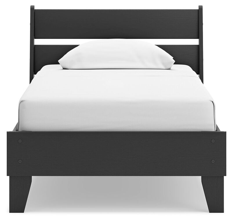 Twin Panel Platform Bed