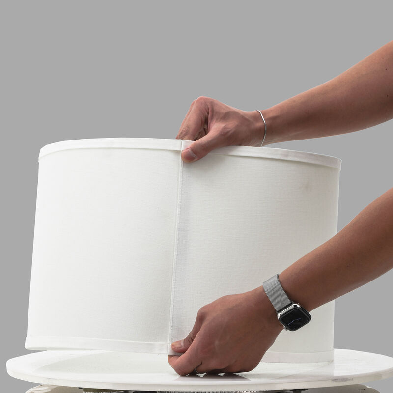 Polylinen Lamp Shade, White image number 1
