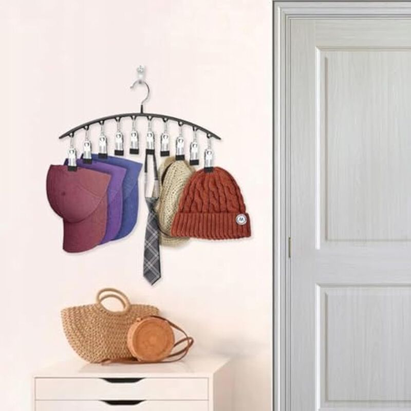 Velvet Pants Hanger | Space-Saving Non-Slip Shorts Hanger for Jeans & Slacks image number 3