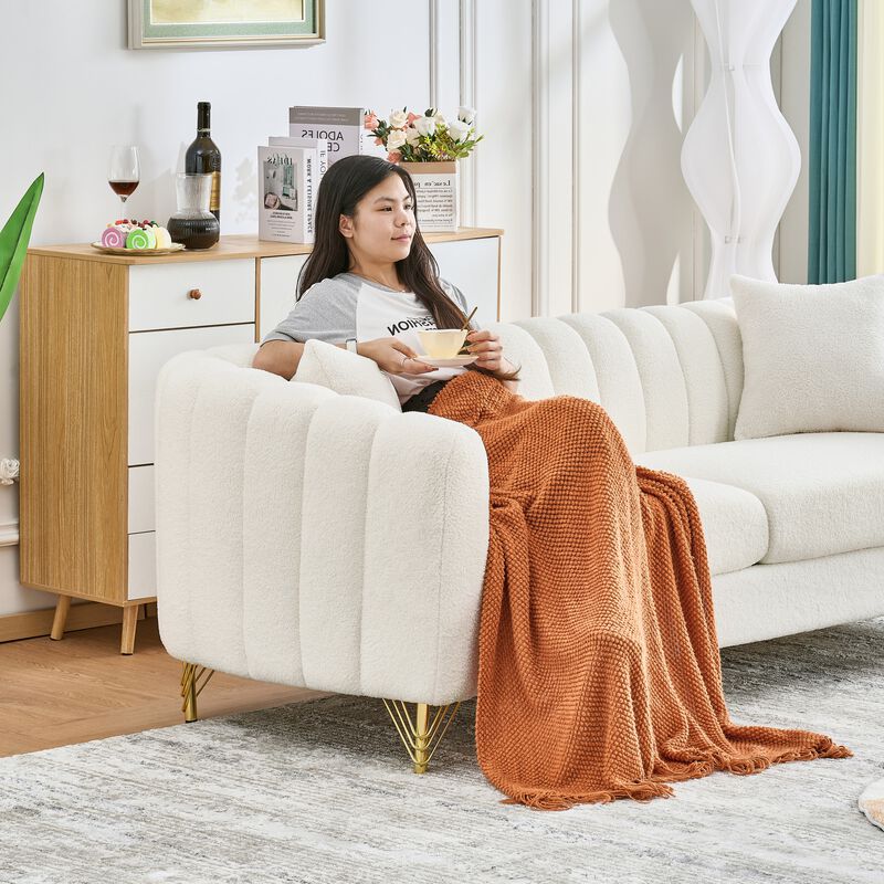 Klowo 2-Piece Chenille Sofa Set image number 5