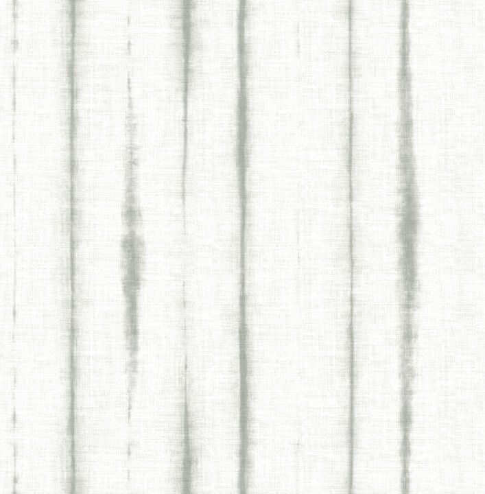 Orleans Grey Shibori Faux Linen Wallpaper