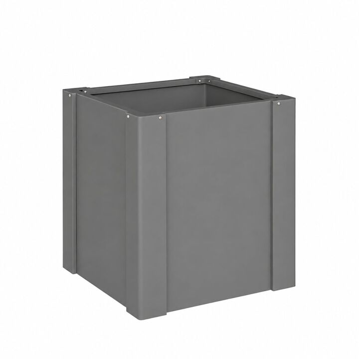 WOW PIONEER Elevated Galvanized Steel Outdoor Planter Box Raised Garden Bed for Balcony Patio Backyard Vegetable and Flower Planting