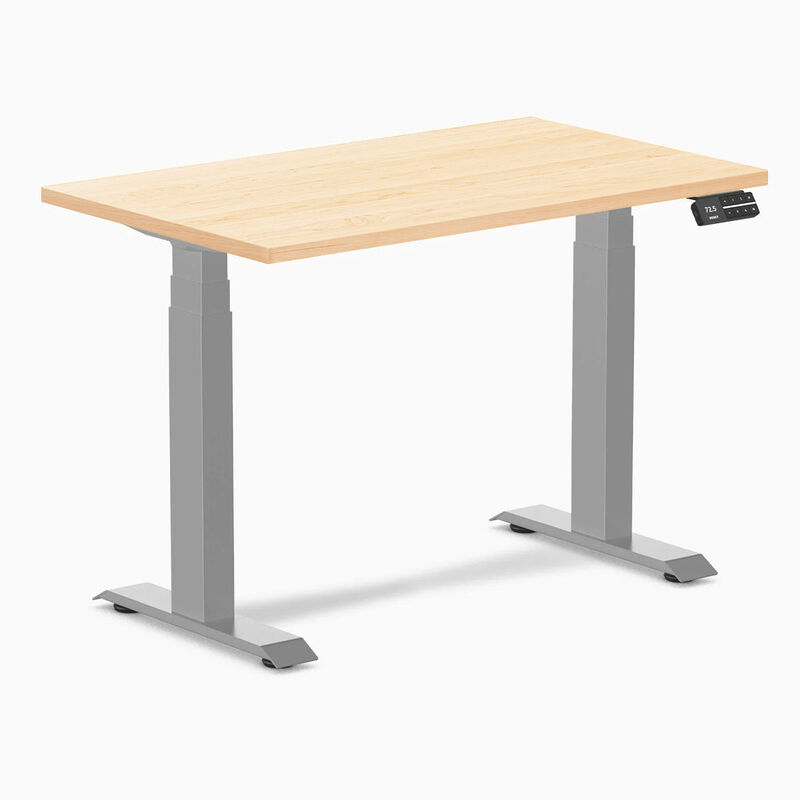 Desky Dual Mini Hardwood Sit Stand Desk image number 0