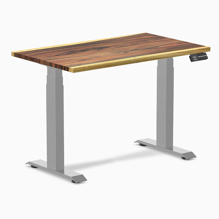 Desky Dual Mini Hardwood Sit Stand Desk