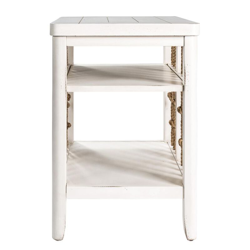 Liberty Furniture Dockside Chair Side Table in White image number 2