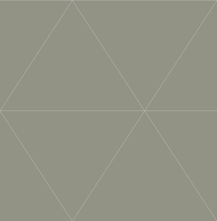 Twilight Silver Geometric Wallpaper (Set of 2)
