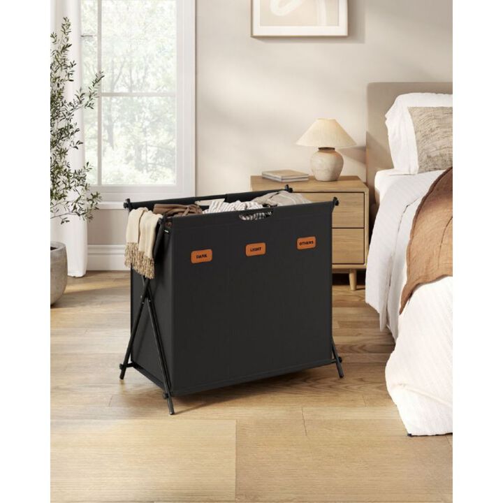 Collapsible Laundry Hamper with Handles – Stylish and Convenient Storage Solution