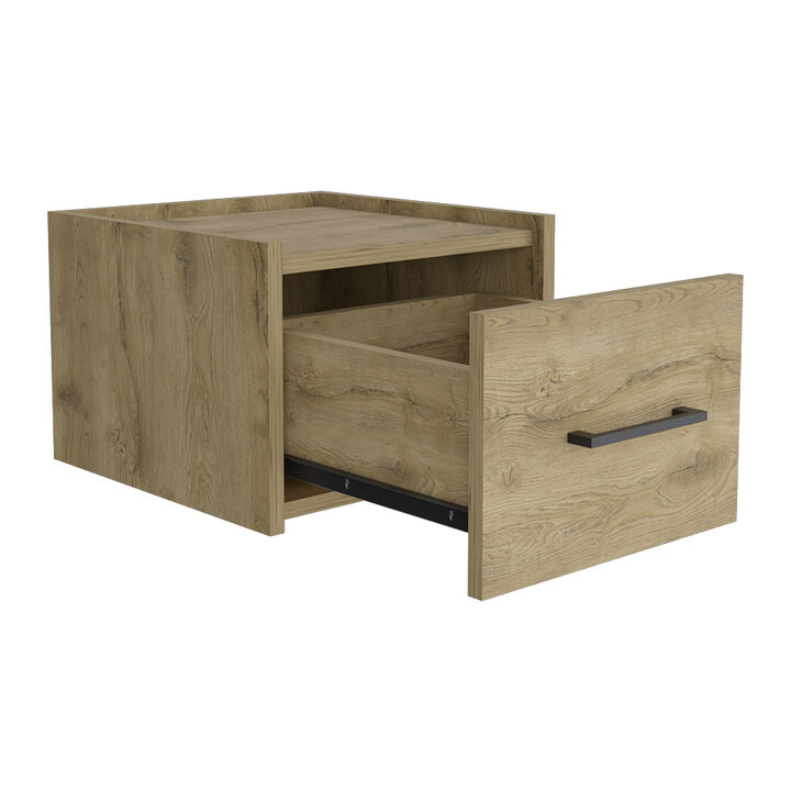 Streamdale Floating Nightstand Calion, Bedroom, Macadamia