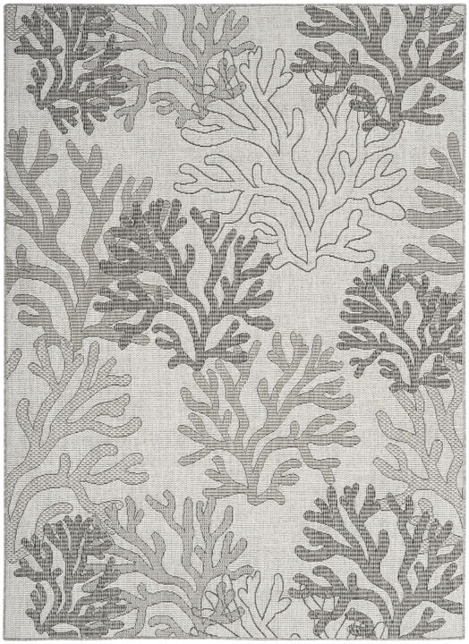 HomeRoots Nautical Indoor Outdoor Area Rug
