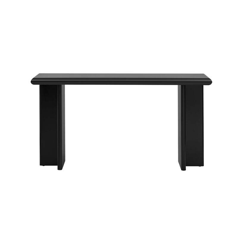 Modern Entryway Table with L-Shaped Legs, Suitable for Entryway, Hallway, Living Room, Foyer, Corridor image number 0