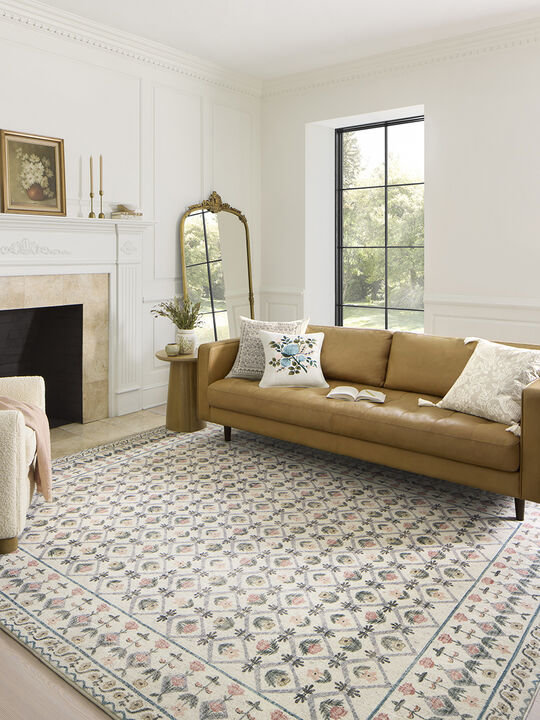 Eden Lattice Ivory 3'6" x 5'6" Accent Rug