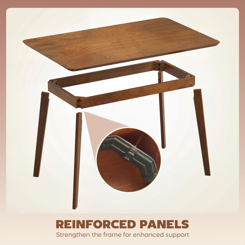 Hivvago Compact Rectangle Dining Table for 4 image number 7