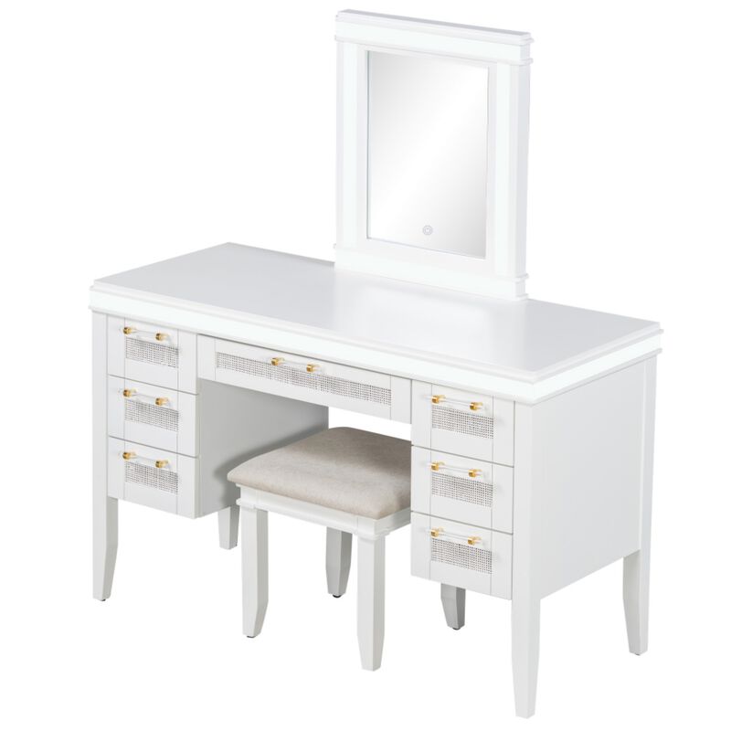Vabsak LED Lighted Vanity Set image number 7