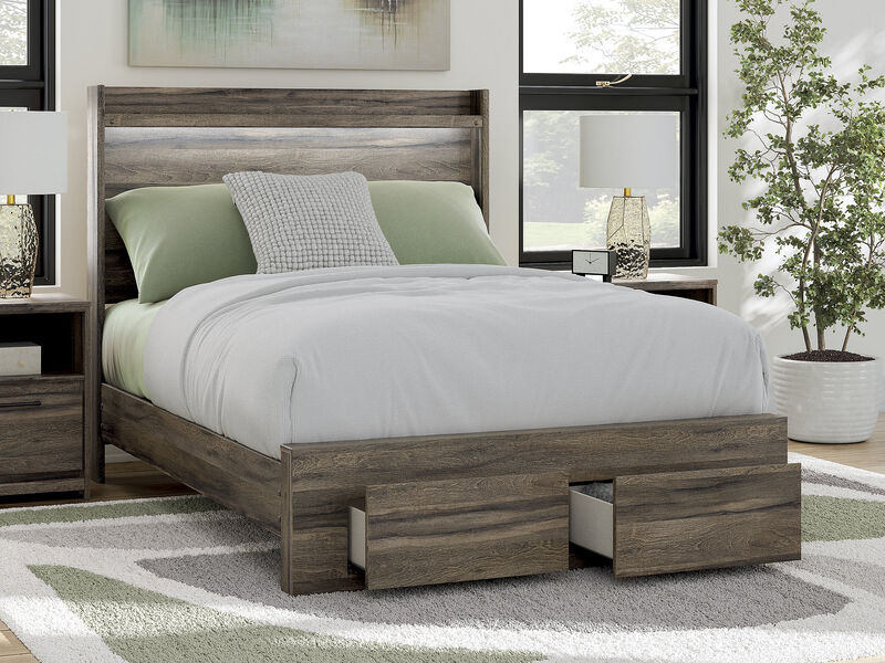 Baystorm Full Panel Storage Bed image number 1