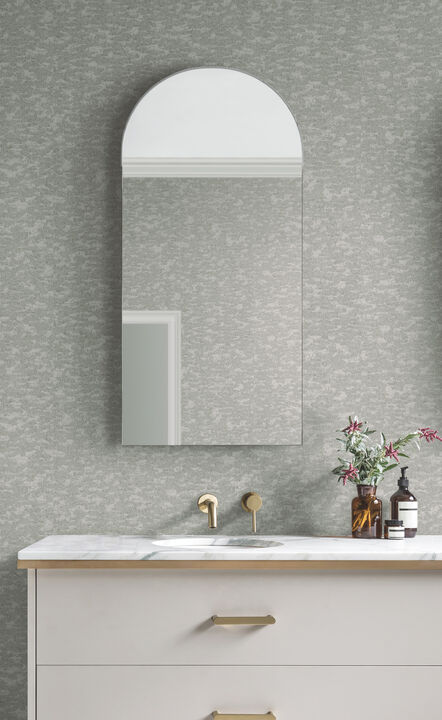 Weathered Cypress Blue Wallpaper