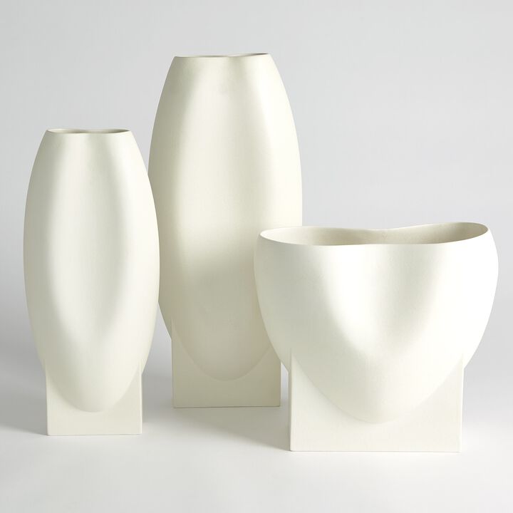 Orpheus Vase-White large