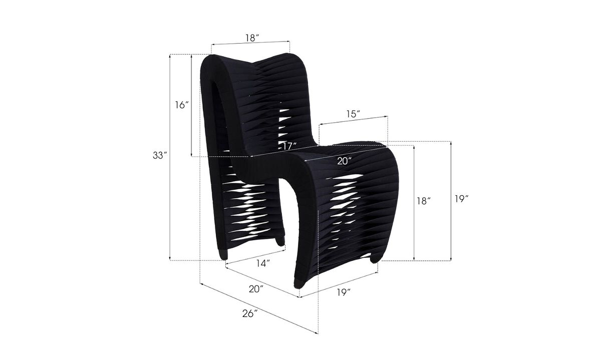 Seat Belt Dining Chair