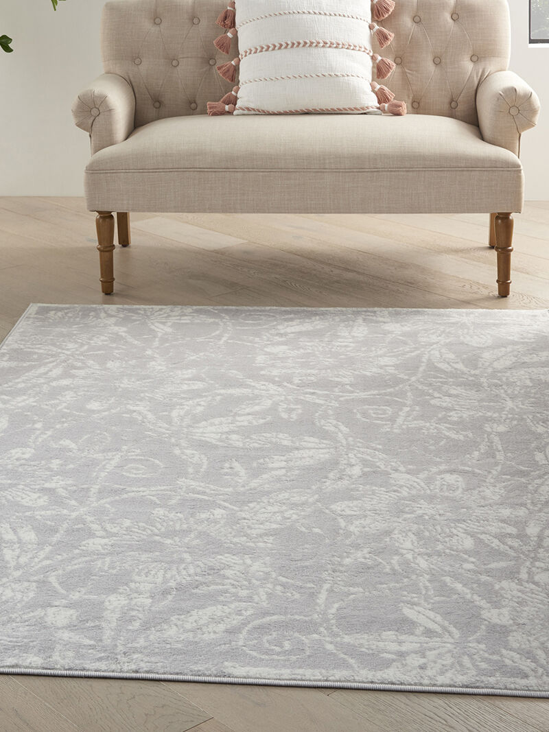Whimsicle WHS05 Gray 6' x 9' Rug