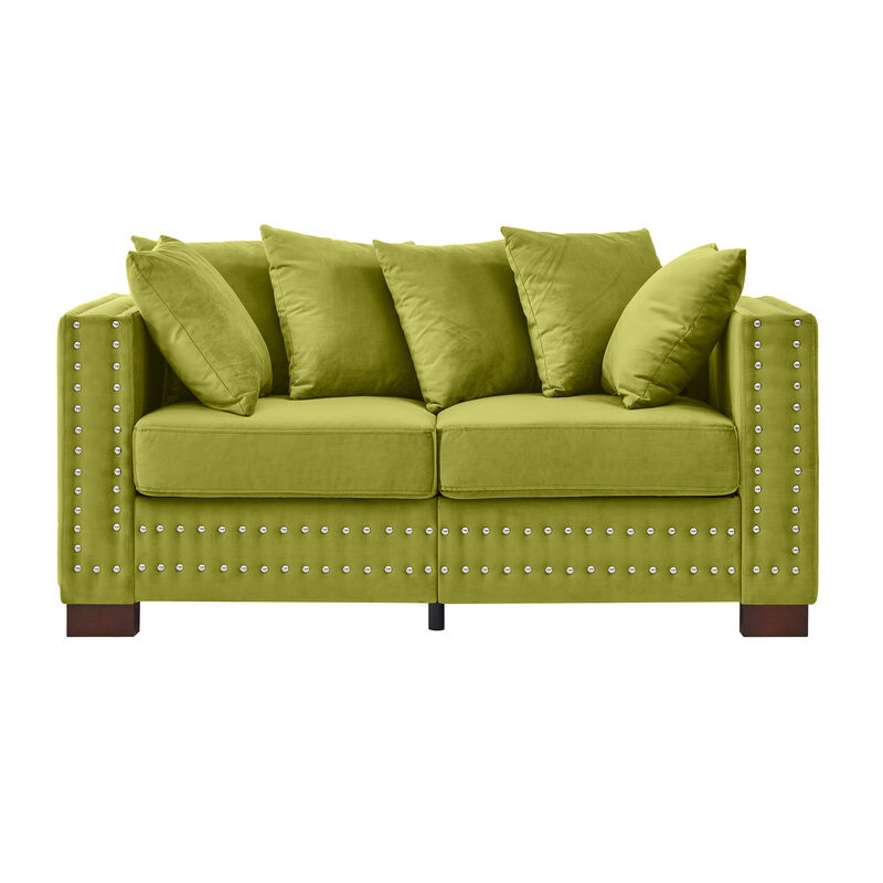 Modern Design Living Room Sofa Square armrest image number 0