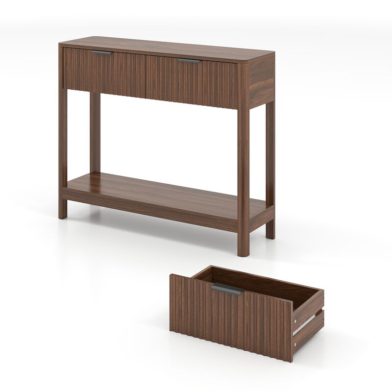 Tepkem Mid-Century Console Table image number 8