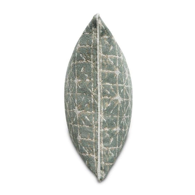 Michael Amini Renue Foster 13 x 24 Oblong Throw Pillow, Set of 2 - Fennel Green