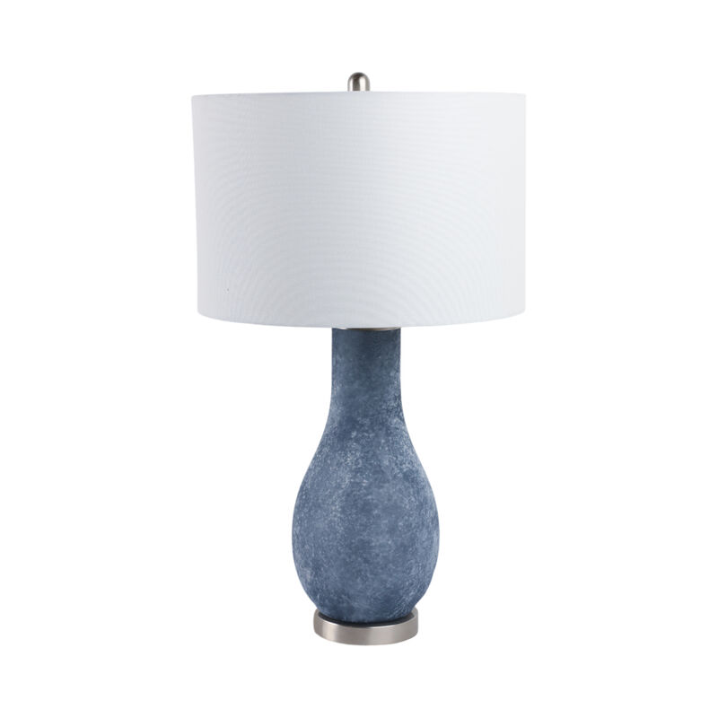 Frosted Glass Teardrop Lamp image number 2