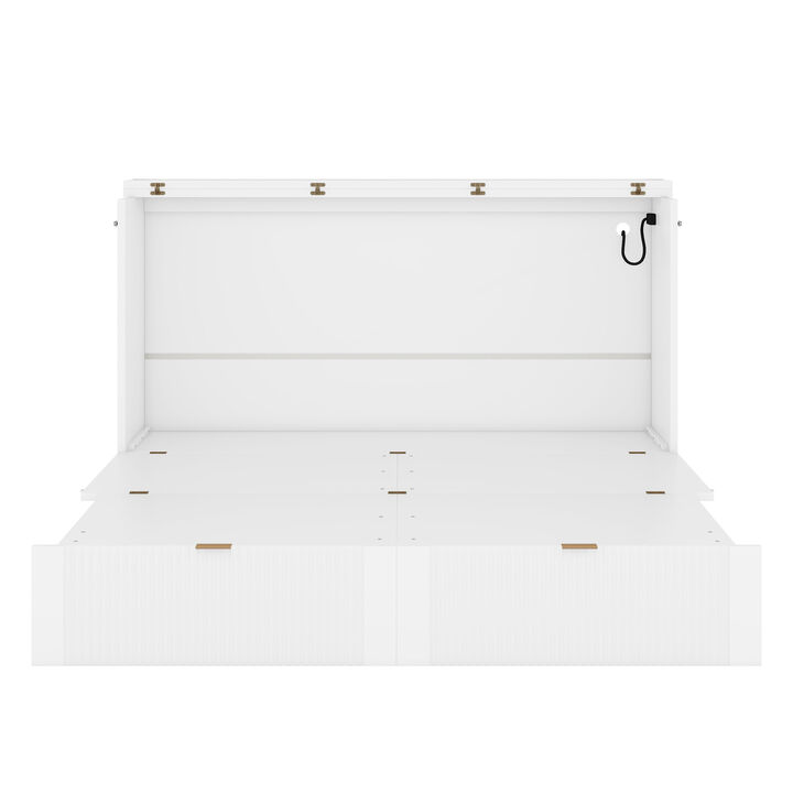 Merax Murphy Bed with Sockets and USB Ports