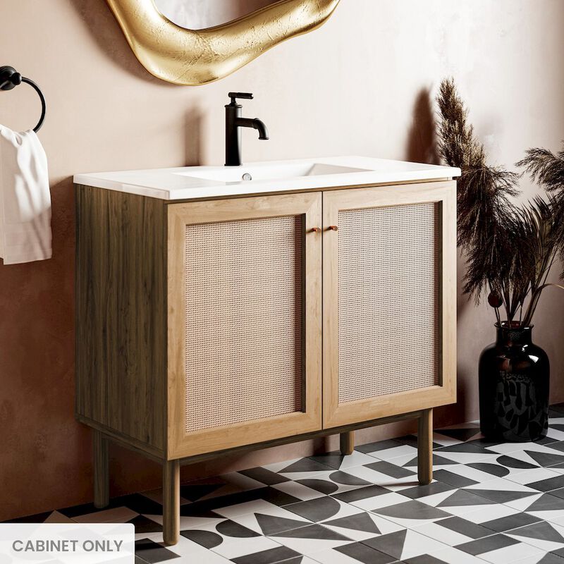 Classe 36" Bathroom Vanity in Black Cabinet Only image number 1