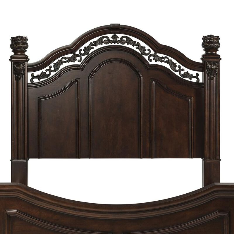 Liberty Furniture Messina Estates King Poster Headboard in Cognac image number 0