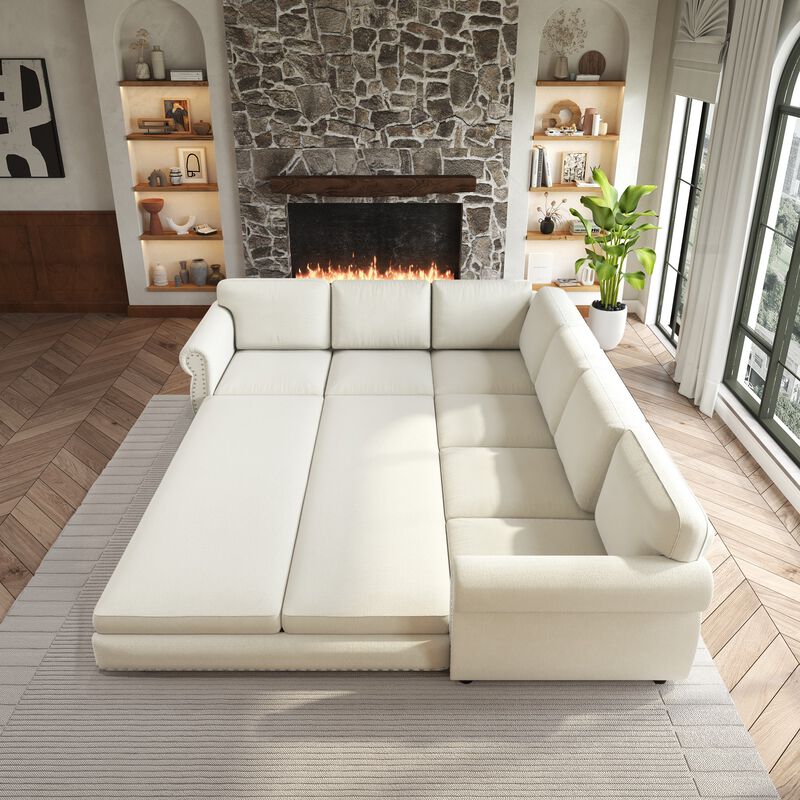 Daker Oversize L-Shaped Sofa image number 2