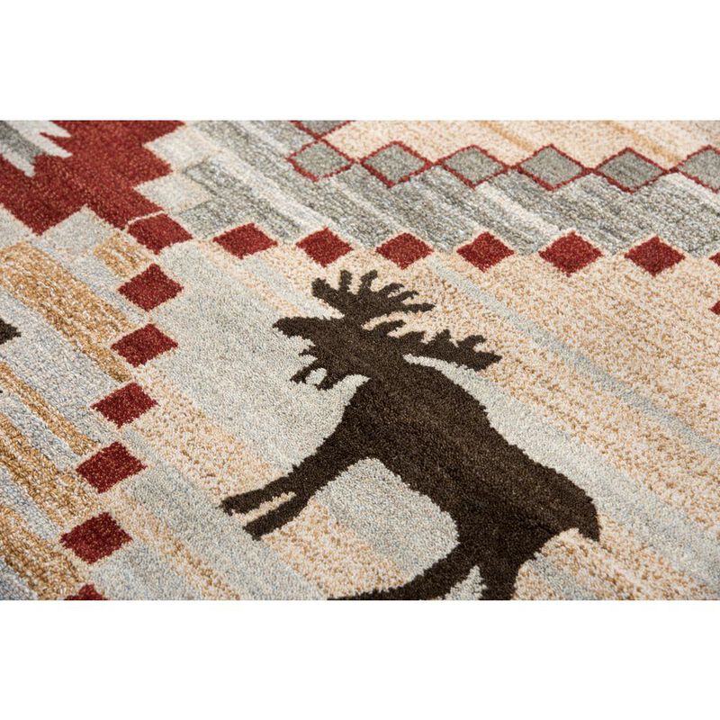 Itasca Red 8' x 10' Hand-Tufted Rug