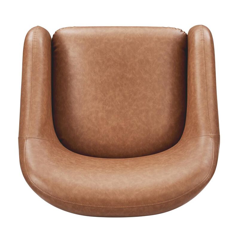 Zella PU Accent Arm Chair