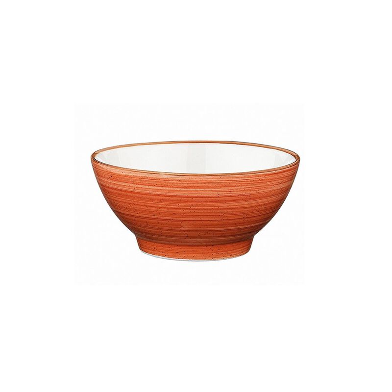 Terracota dia.4.75" h:2.25" 10 oz. Round Terracotta Porcelain Bowl (Set of 4)