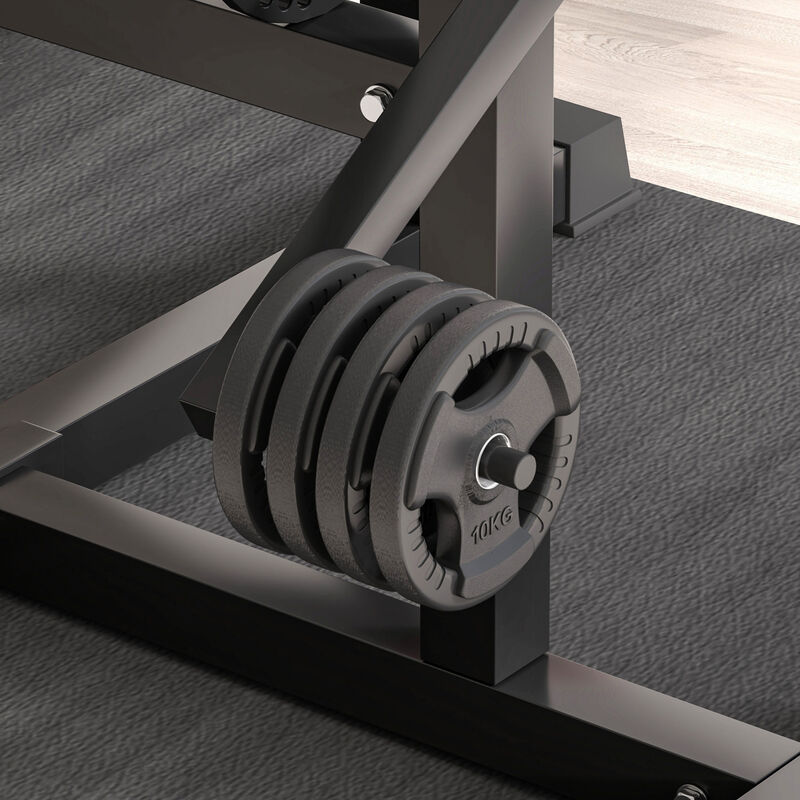 Hivvago Adjustable Preacher Curl Bench for Arm Workouts image number 7
