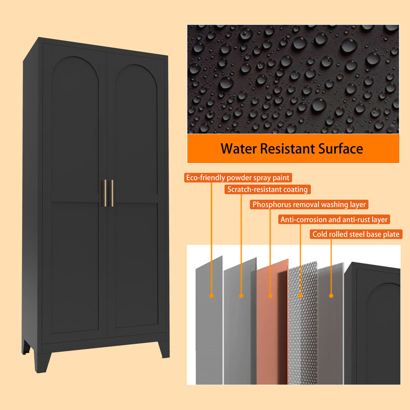 Kegjot 61'' Metal Storage Cabinet image number 7